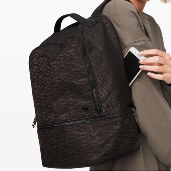 lululemon athletica Other - Lululemon City Adventure Backpack
Aqueous Ikat Jacquard Black Highlander